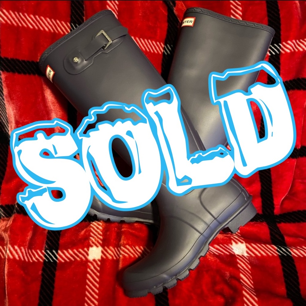 HUNTER RAIN BOOTS